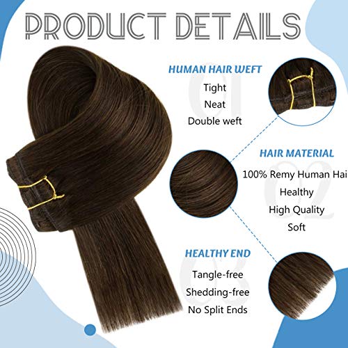 Remy Human Hair Weft Extensions 80g - Image 25