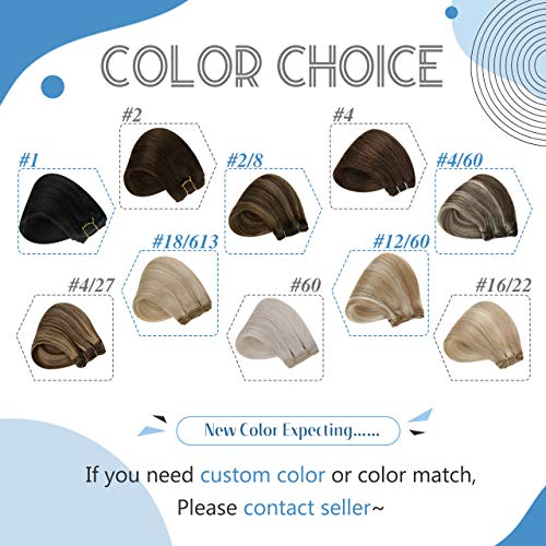 Remy Human Hair Weft Extensions 80g - Image 28
