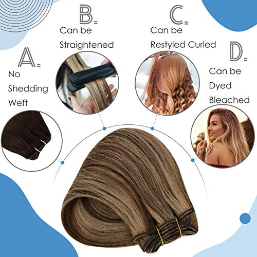 Remy Human Hair Weft Extensions 80g - Image 32