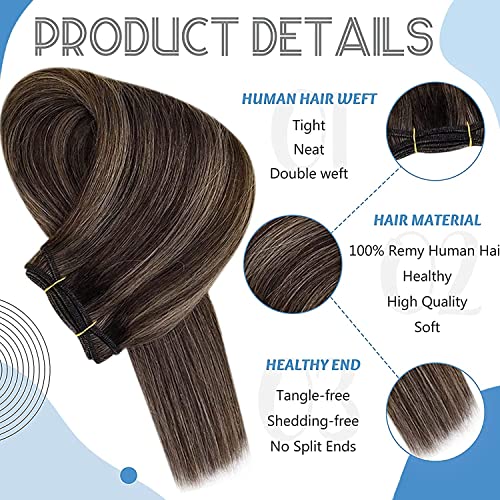 Remy Human Hair Weft Extensions 80g - Image 38