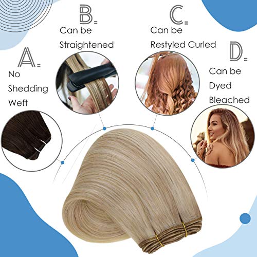 Remy Human Hair Weft Extensions 80g - Image 42