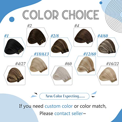 Remy Human Hair Weft Extensions 80g - Image 6