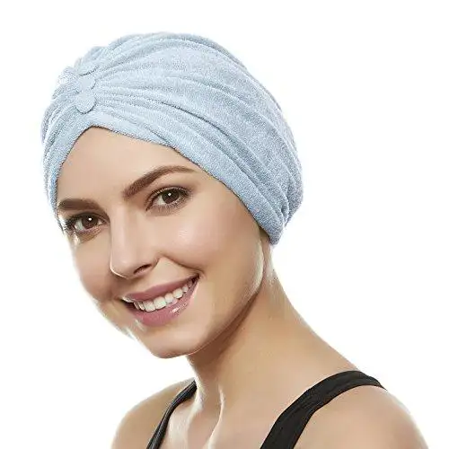 Reversible Knot Terry Cloth Turban Head Cover - Image 11