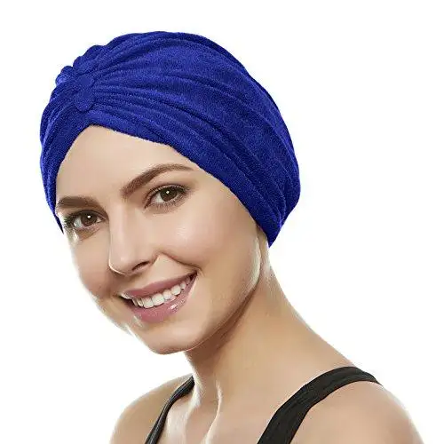 Reversible Knot Terry Cloth Turban Head Cover - Image 15