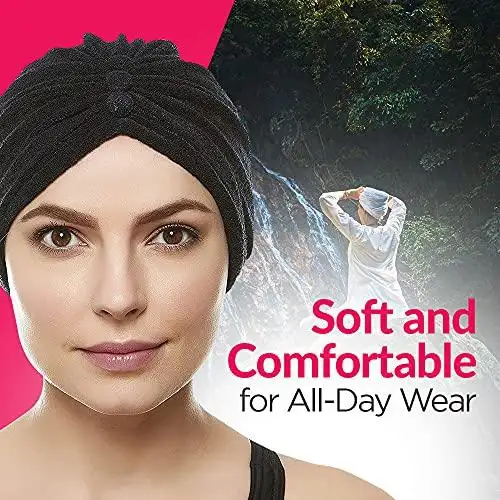 Reversible Knot Terry Cloth Turban Head Cover - Image 5