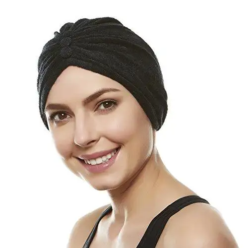 Reversible Knot Terry Cloth Turban Head Cover - Image 8