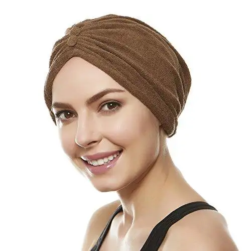 Reversible Knot Terry Cloth Turban Head Cover - Image 9