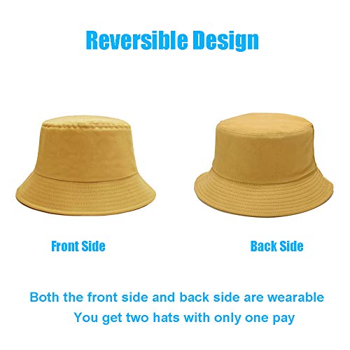 Reversible Summer Sun Bucket Hat for Women - Image 108