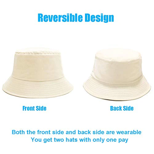 Reversible Summer Sun Bucket Hat for Women - Image 114
