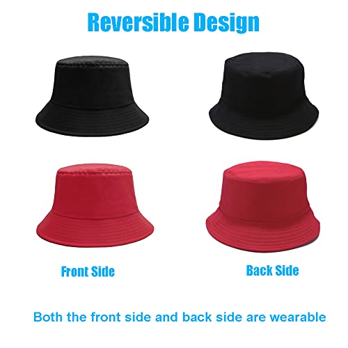 Reversible Summer Sun Bucket Hat for Women - Image 14