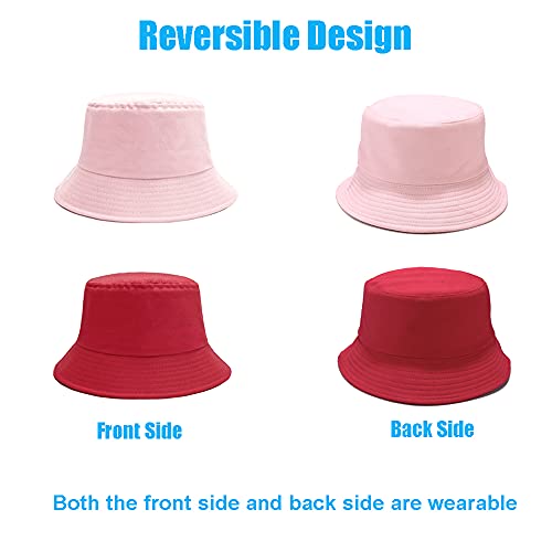Reversible Summer Sun Bucket Hat for Women - Image 32