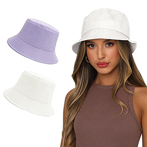 Reversible Summer Sun Bucket Hat for Women - Image 44