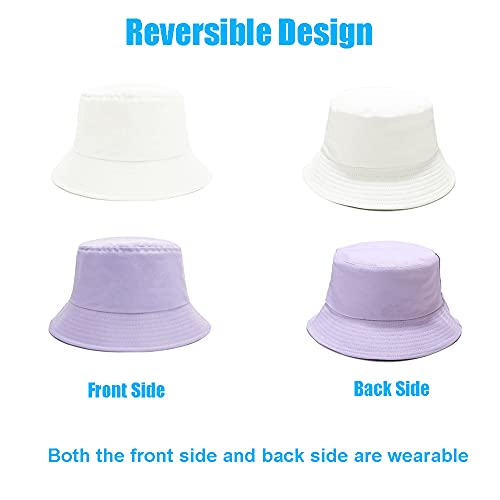 Reversible Summer Sun Bucket Hat for Women - Image 45