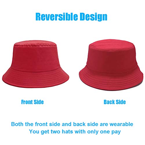 Reversible Summer Sun Bucket Hat for Women - Image 54