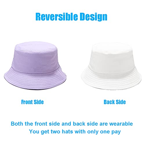 Reversible Summer Sun Bucket Hat for Women - Image 80
