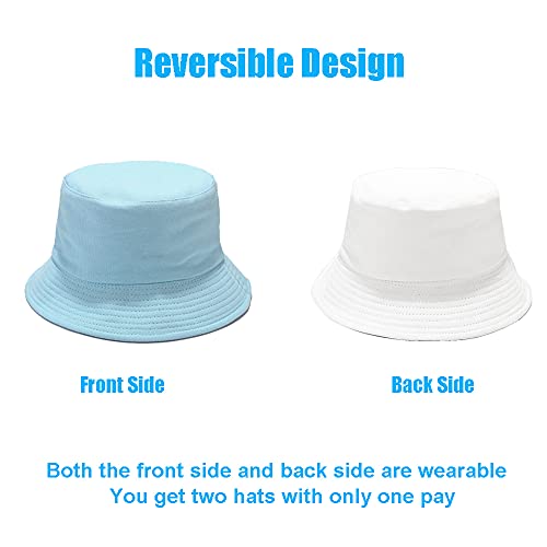 Reversible Summer Sun Bucket Hat for Women - Image 86