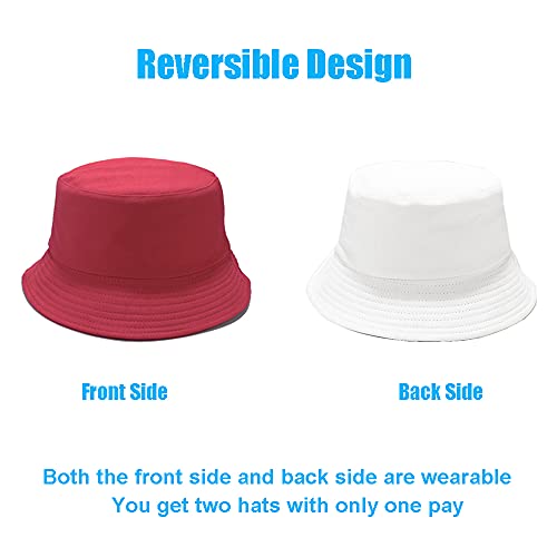 Reversible Summer Sun Bucket Hat for Women - Image 94