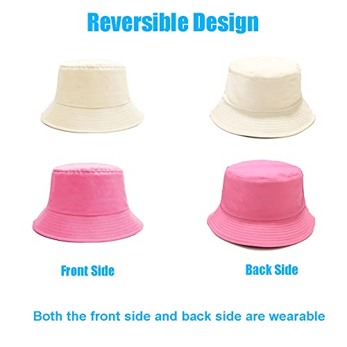 Reversible Summer Sun Bucket Hat for Women - Image 97