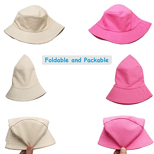 Reversible Summer Sun Bucket Hat for Women - Image 98