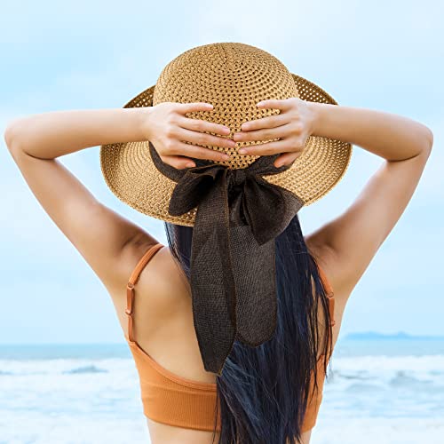 Roll Up Wide Rim Sun Hat for Women - Image 6