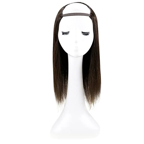U Part Human Hair Wig 12" - 20 Inches - Image 41