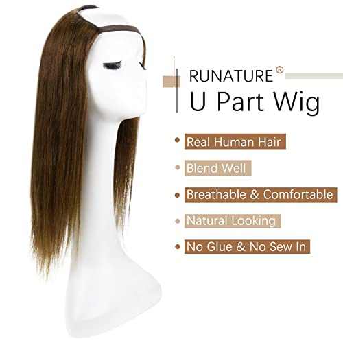 U Part Human Hair Wig 12" - 20 Inches - Image 45