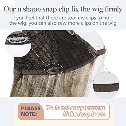 U Part Human Hair Wig 12" - 20 Inches - Image 59