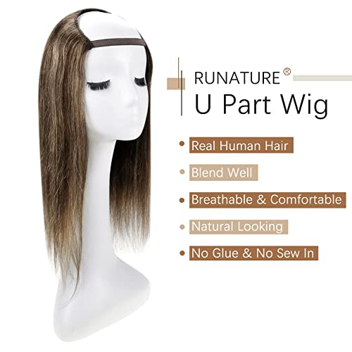 U Part Human Hair Wig 12" - 20 Inches - Image 65