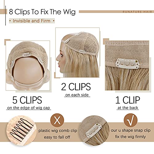 U Part Human Hair Wig 12" - 20 Inches - Image 76