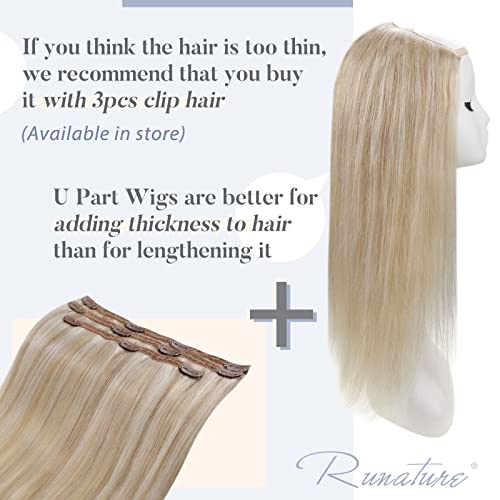 U Part Human Hair Wig 12" - 20 Inches - Image 84