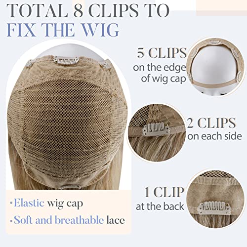 U Part Human Hair Wig 12" - 20 Inches - Image 90