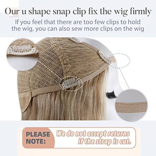 U Part Human Hair Wig 12" - 20 Inches - Image 91