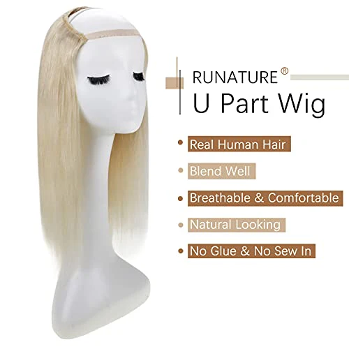 U Part Human Hair Wig 12" - 20 Inches - Image 95