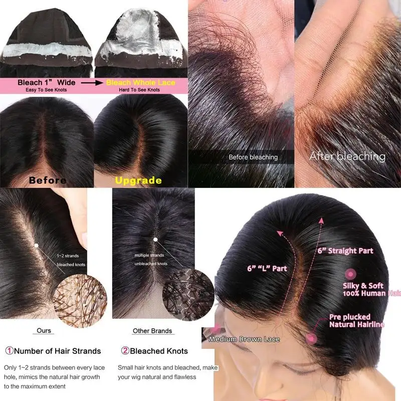 Sasha | Brazilian Remy Hair Glueless 13x6 Lace Front Wig - Image 5