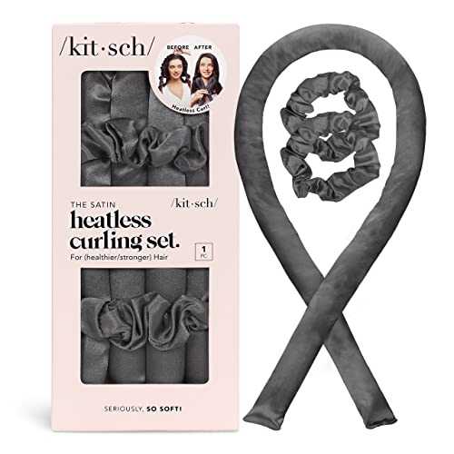 Satin Heatless Curling Set - Hair Rollers for Heatless Curls - Image 10