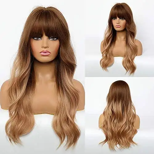 Savanna Ombre Honey Blonde Heat Friendly Wig - Image 4