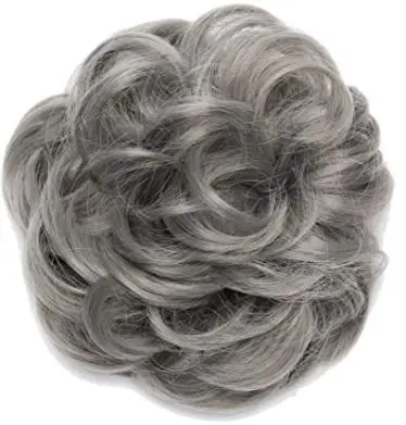Scrunchie Hair Bun Extension Updo Hairpiece - Image 12