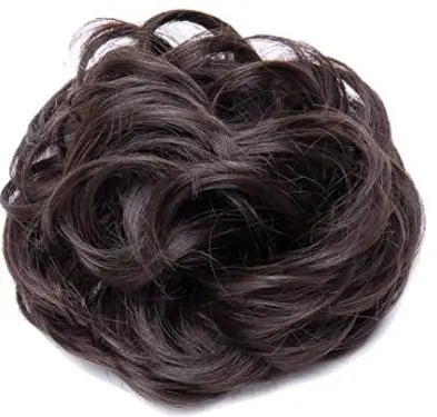 Scrunchie Hair Bun Extension Updo Hairpiece - Image 19