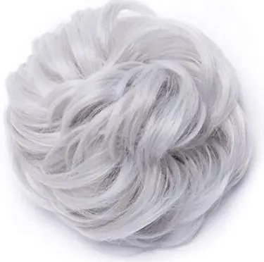 Scrunchie Hair Bun Extension Updo Hairpiece - Image 20