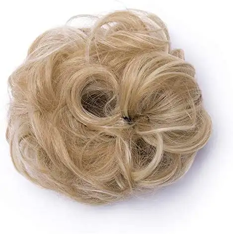 Scrunchie Hair Bun Extension Updo Hairpiece - Image 3