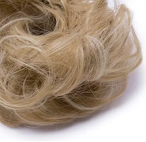 Scrunchie Hair Bun Extension Updo Hairpiece - Image 4