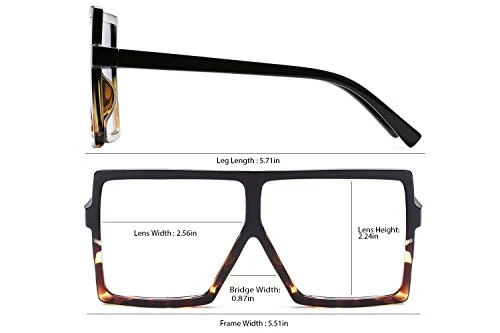 Set of 2 Oversized Sunglasses - Image 21