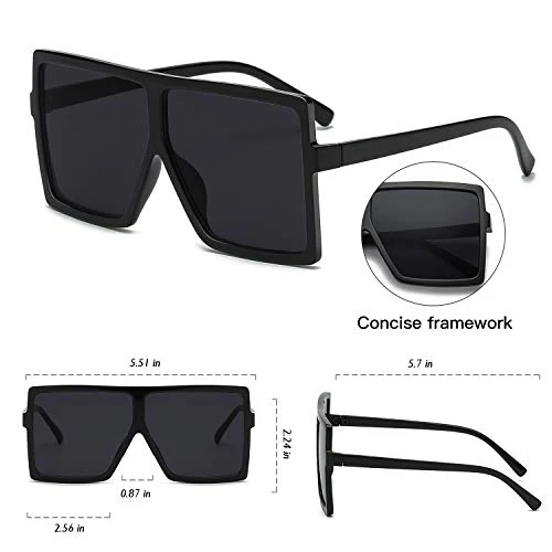 Set of 2 Oversized Sunglasses - Image 32