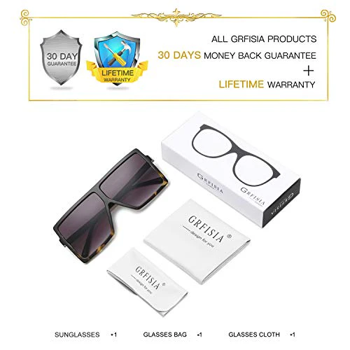 Set of 2 Oversized Sunglasses - Image 36
