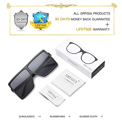 Set of 2 Oversized Sunglasses - Image 45