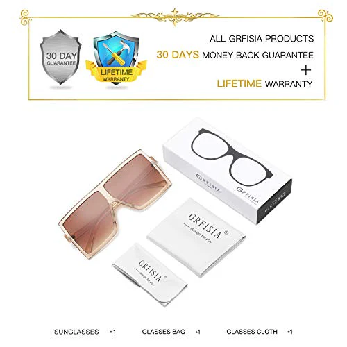 Set of 2 Oversized Sunglasses - Image 47