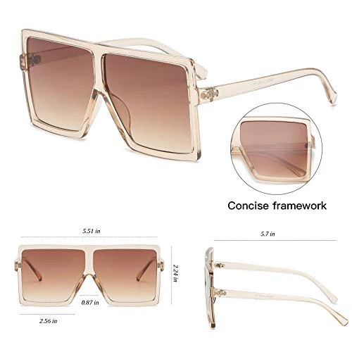 Set of 2 Oversized Sunglasses - Image 51