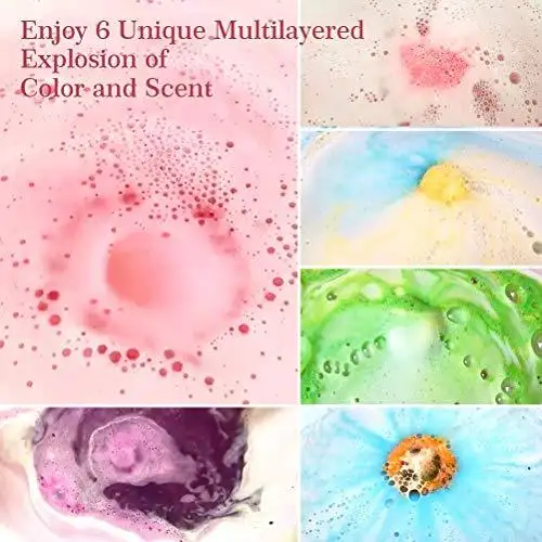 Shea & Cocoa Handmade Bath Bombs Gift Set - Image 4