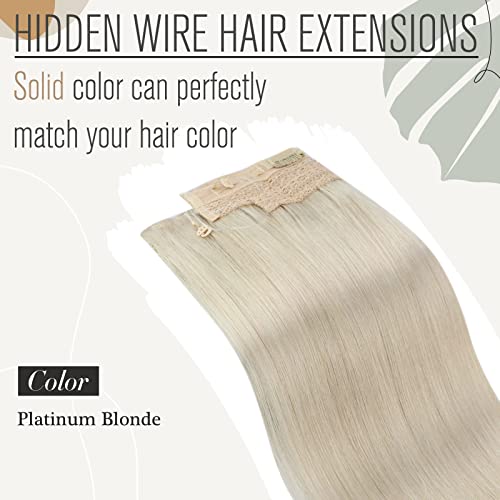 Ombre Halo Human Hair Extensions (Canada) – Instant Volume & Length - Image 14