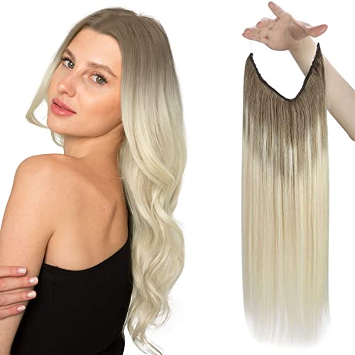 Ombre Halo Human Hair Extensions (Canada) – Instant Volume & Length - Image 30